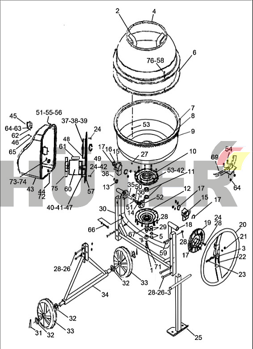 БМ-130 Вихрь HAP 74/1/2