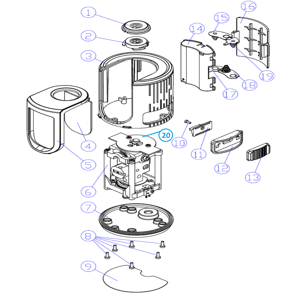 Лазерный линейный нивелир CL 20 34700-3