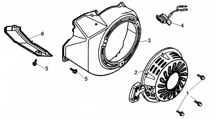 8 СТАРТЕР МОТОПОМПА CHAMPION GHP40-2