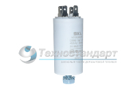 Конденсатор пусковой, 11 мкФ, 450 В, с креплением "винт"